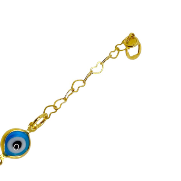 PULSEIRA OLHO GREGO DE VIDRO 9MM - Image 3