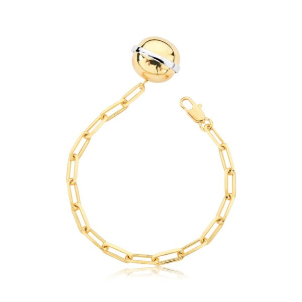 PULSEIRA DA VINCI CARTIER COM 01 BOLA DE METAL