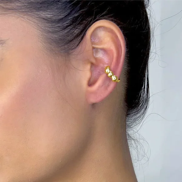 BRINCO EAR CUFF BREEZE 04 BOLINHAS - Image 2